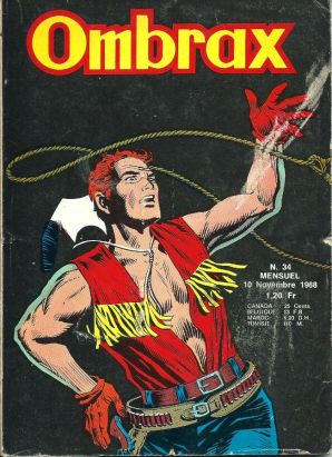 Ombrax tome 34 - Procès à Pachuca (éd. 1968)