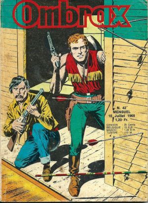Ombrax tome 42 - Le tatouage fatal (éd. 1969)