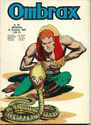 Ombrax tome 45 - Les diamants maudits (éd. 1969) Ombrax tome 45 - Les diamants maudits (éd. 1969)