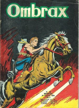 Ombrax tome 49 - Le train de la mort (éd. 1970)