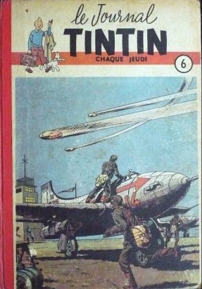 (Recueil) Tintin (Album du journal - Édition française) tome 6 - Tintin album du journal (éd. 1950) (Recueil) Tintin (Album du journal - Édition française) tome 6 - Tintin album du journal (éd. 1950)
