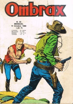 Ombrax tome 33 - Les mexicains du désert (éd. 1968)