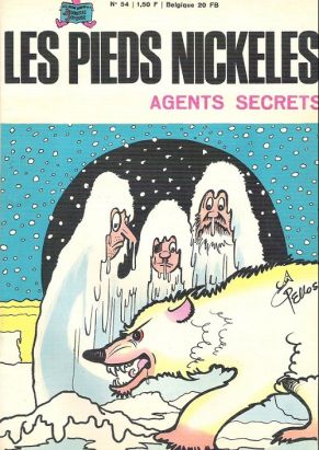 Les Pieds Nickelés (3e série) (1946-1988) tome 54 - Les pieds nickelés agents secrets