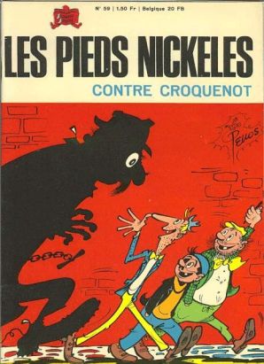 Pieds Nickelés (Les) - La collection (Hachette) tome 59 - Les pieds nickelés contre croquenot (éd. 1970)