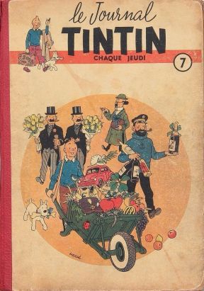 (Recueil) Tintin (Album du journal - Édition française) tome 7 - Tintin Album du journal  (éd. )