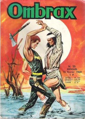 Ombrax tome 25 - L'as de carreau (éd. 1968)
