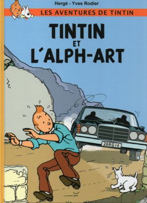 Tintin et l'Alph-Art de Rodier Tintin et l'Alph-Art de Rodier