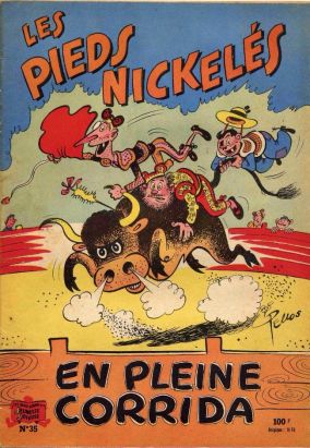 Les Pieds Nickelés (3e série) (1946-1988) tome 35 - Les Pieds Nickelés en pleine corrida