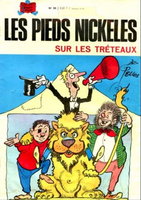 Les Pieds Nickelés (3e série) (1946-1988) tome 55 - Les pieds nickelés sur les tréteaux