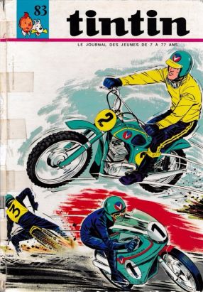 (Recueil) Tintin (Album du journal - Édition française) tome 83 - Tintin abum du journal (éd. 1970)