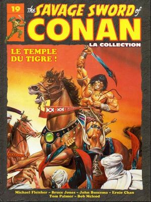Savage Sword of Conan (The) - La Collection (Hachette) tome 19 - Le temple du tigre ! (éd. 2018)