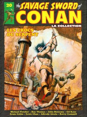 Savage Sword of Conan (The) - La Collection (Hachette) tome 20 - Les crocs du serpent (éd. 2018)