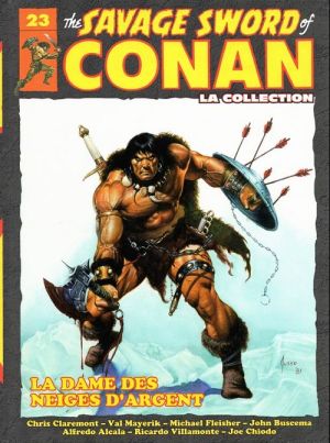 Savage Sword of Conan (The) - La Collection (Hachette) tome 23 - La dame des neiges d'argent (éd. 2018)