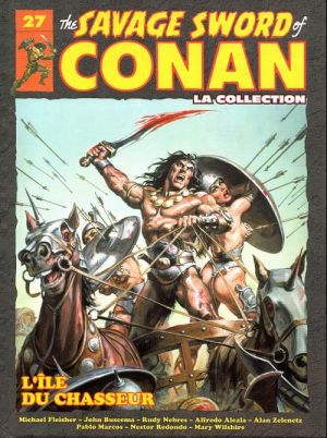 Savage Sword of Conan (The) - La Collection (Hachette) tome 27 - L'ile du chasseur (éd. 2018)