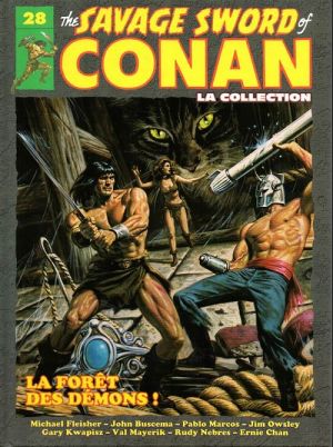 Savage Sword of Conan (The) - La Collection (Hachette) tome 28 - La forêt des démons (éd. 2018)