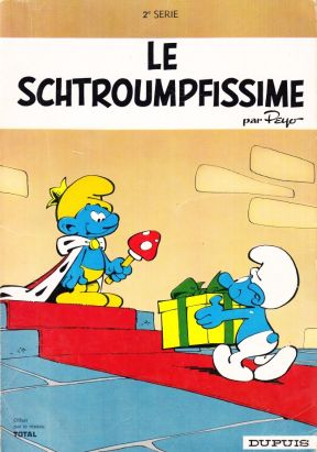 Schtroumpfs (Les) tome 2 - Le Schtroumpfissime (éd. 1972)
