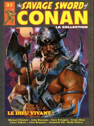 Savage Sword of Conan (The) - La Collection (Hachette) tome 31 - Le dieu vivant ! (éd. 2018)