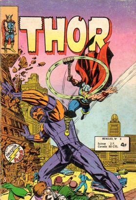 Thor (1e Série - Arédit Flash) tome 8 - L'homme qui grandissait (éd. 1978)