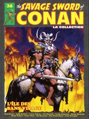 Savage Sword of Conan (The) - La Collection (Hachette) tome 36 - L'Île des sans-visage (éd. 2019) Savage Sword of Conan (The) - La Collection (Hachette) tome 36 - L'Île des sans-visage (éd. 2019)