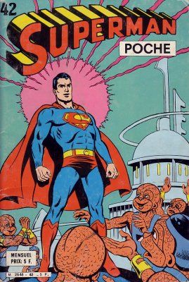 Superman (Poche) (Sagédition) tome 42 - L'ennemi aux multiples vies (éd. 1981)
