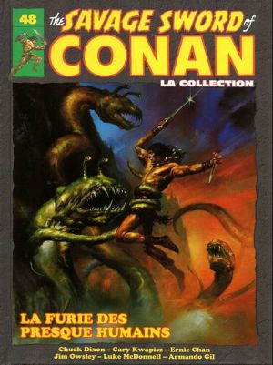 Savage Sword of Conan (The) - La Collection (Hachette) tome 48 - La furie des presque humains (éd. 2019)