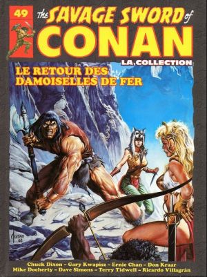 Savage Sword of Conan (The) - La Collection (Hachette) tome 49 - Le retour des damoiselles de fer (éd. 2019)