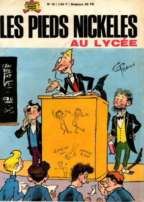 Les Pieds Nickelés (3e série) (1946-1988) tome 18 - Les Pieds Nickelés au lycée