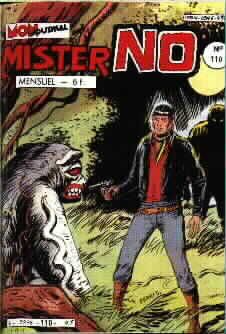Mister No tome 110 - Les yeux du monstre (éd. 1985)