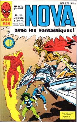 Nova (LUG - Semic) tome 123 - Nova 123 (éd. 1988) Nova (LUG - Semic) tome 123 - Nova 123 (éd. 1988)