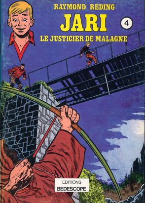 Jari tome 8 - Le justicier de Malagne (éd. 1978)