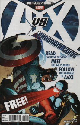 Avengers vs X-Men (2012) - Program guide
