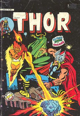 Thor (2e Série - Arédit Flash Nouvelle Formule) tome 9 - Le cube infernal (éd. 1984)