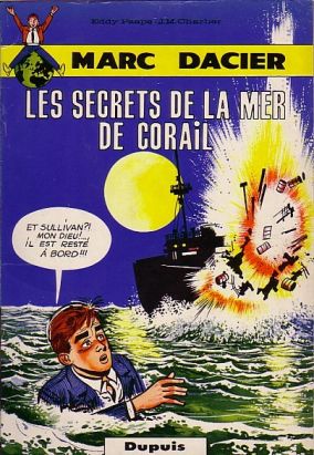 Marc Dacier (1re série) tome 4 - Les Secrets de la Mer de Corail (éd. 1962)