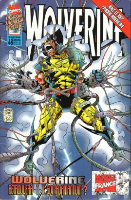 Wolverine (1re série) tome 48 - Wolverine retrouvera t-il son adamantium? (éd. 1997)