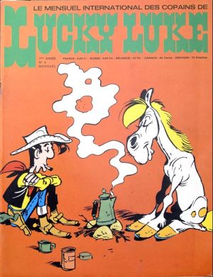Lucky Luke - Mensuel international des copains numéro 4 Lucky Luke - Mensuel international des copains numéro 4