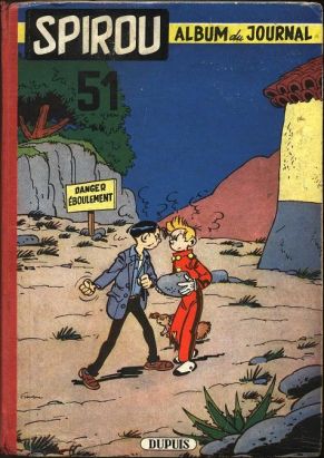 (Recueil) Spirou (Album du journal) tome 51 - Spirou album du journal (éd. 1954)