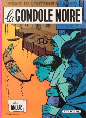 Les Timour tome 22 - La gondole noire (éd. 1967)