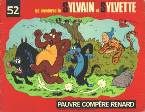 Sylvain et Sylvette (03-série : Fleurette nouvelle série) tome 52 - Pauvre compère Renard (éd. 1975)