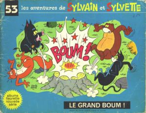 Sylvain et Sylvette (03-série : Fleurette nouvelle série) tome 53 - Le grand boum ! (éd. 1973)