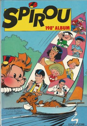 (Recueil) Spirou (Album du journal) tome 198 - Spirou album du journal (éd. 1990)