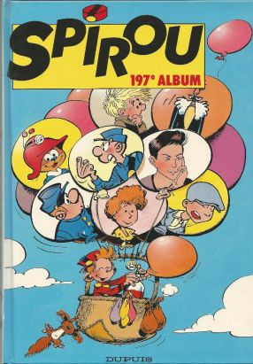 (Recueil) Spirou (Album du journal) tome 197 - Spirou album du journal (éd. 1988)