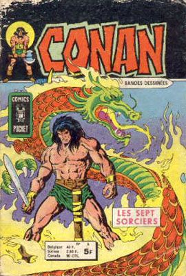 Conan (1re série - Arédit - Comics Pocket) tome 6 - Les sept sorciers (éd. 1978) Conan (1re série - Arédit - Comics Pocket) tome 6 - Les sept sorciers (éd. 1978)