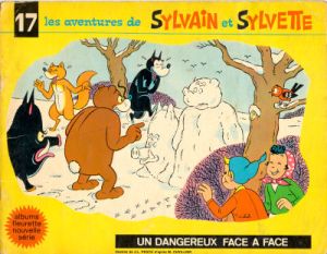 Sylvain et Sylvette (03-série : Fleurette nouvelle série) tome 17 - Un dangereux face à face (éd. 1968)