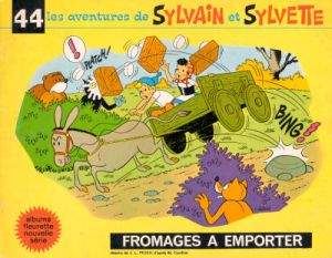 Sylvain et Sylvette (03-série : Fleurette nouvelle série) tome 44 - Fromages à emporter (éd. 1971) Sylvain et Sylvette (03-série : Fleurette nouvelle série) tome 44 - Fromages à emporter (éd. 1971)
