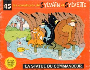 Sylvain et Sylvette (03-série : Fleurette nouvelle série) tome 45 - La statue du commandeur (éd. 1971) Sylvain et Sylvette (03-série : Fleurette nouvelle série) tome 45 - La statue du commandeur (éd. 1971)
