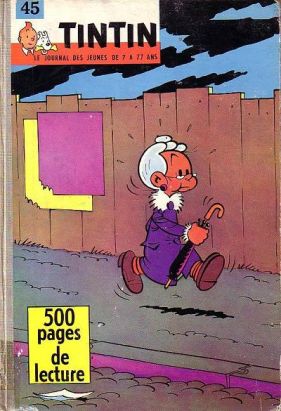 (Recueil) Tintin (Album du journal - Édition française) tome 45 - Tintin album du journal (éd. 1960)