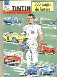 (Recueil) Tintin (Album du journal - Édition française) tome 55 - Tintin album du journal (éd. 1962)