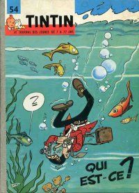 (Recueil) Tintin (Album du journal - Édition française) tome 54 - Tintin album du journal (éd. 1962)