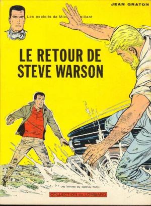 Michel Vaillant tome 9 - Le retour de Steve Warson (éd. 1965)