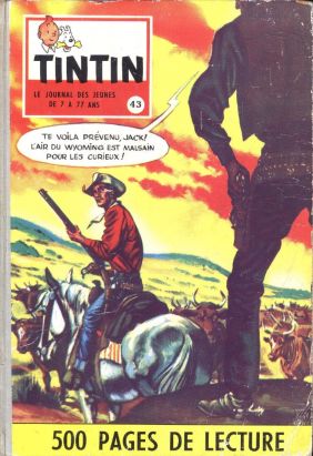 (Recueil) Tintin (Album du journal - Édition française) tome 43 - Tintin album du journal (éd. 1960)
